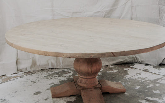 Melisande Reclaimed Wood Dining Table Round