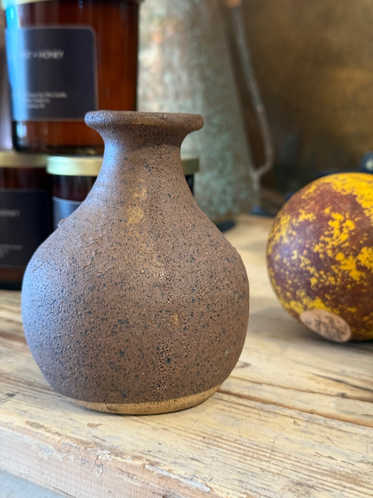 Rustic Glazed Vase