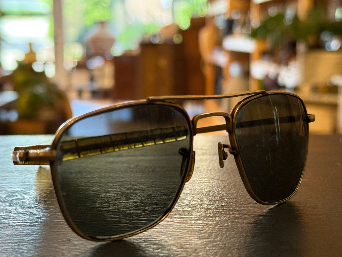 Vintage Aviator Sunglasses 12k