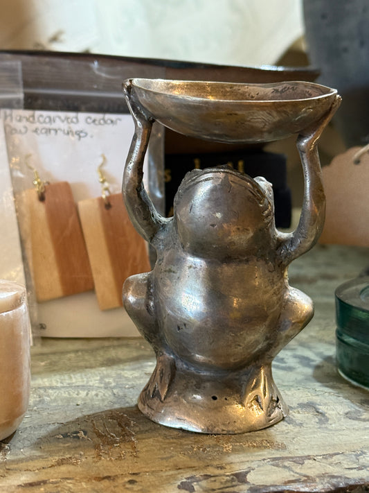 Sterling Silver Frog