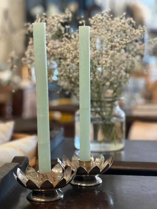 Silver Plated  Candle Holders