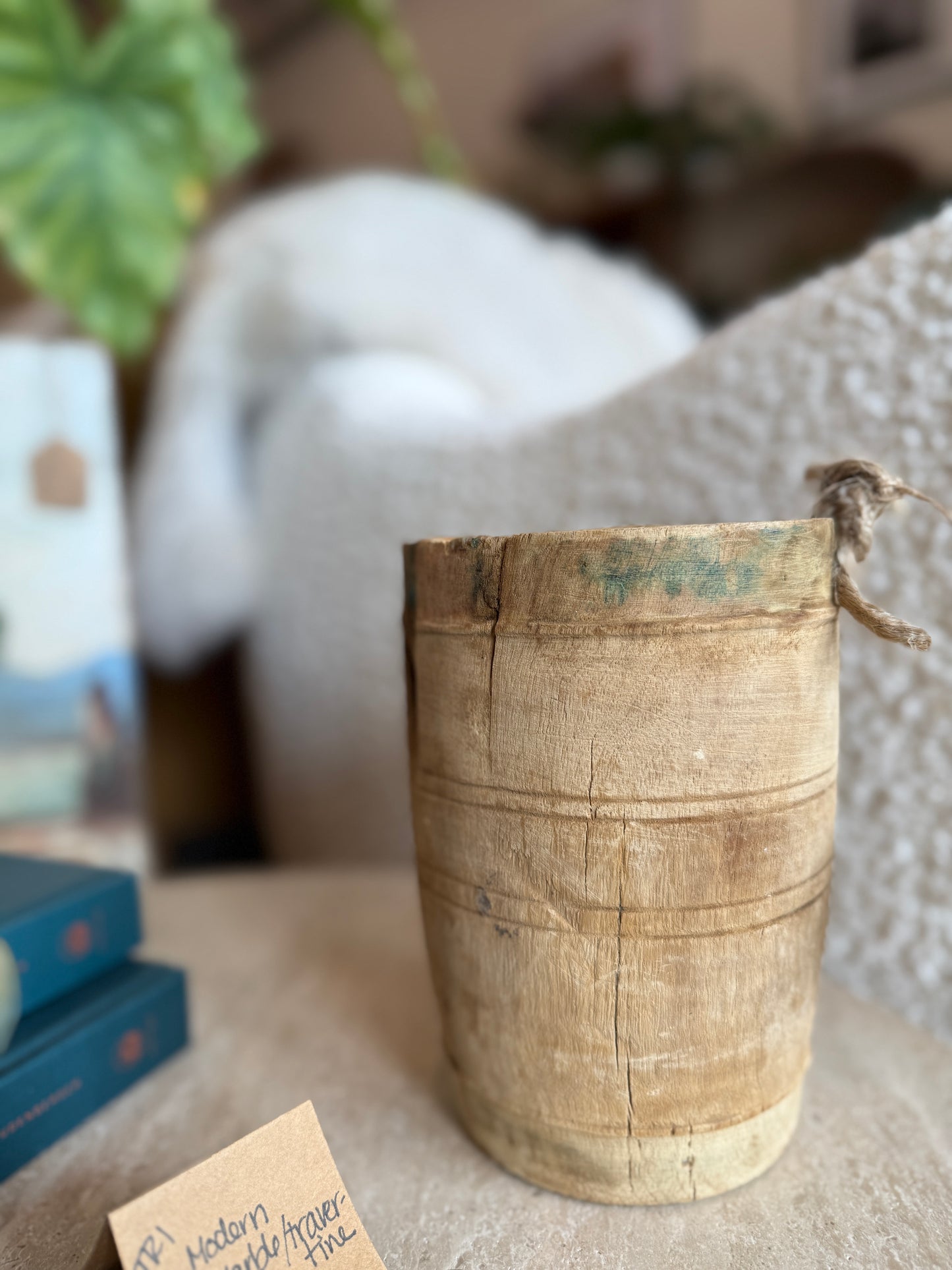 Vintage Indian Milk Pail