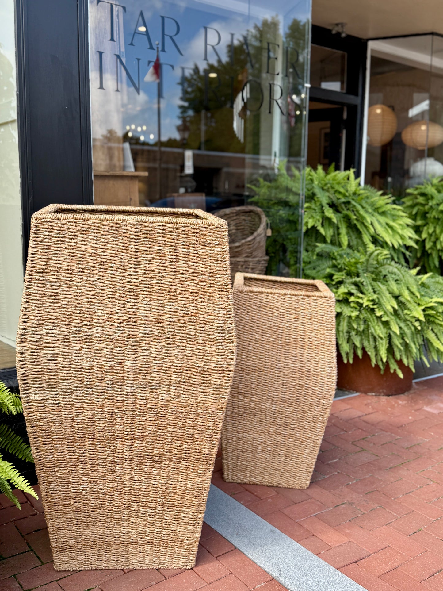 Rattan Ornament Flower Baskets