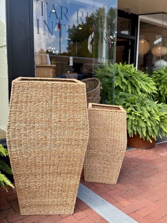 Rattan Ornament Flower Baskets