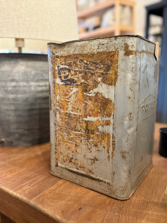 Vintage Indian Cracker Tin