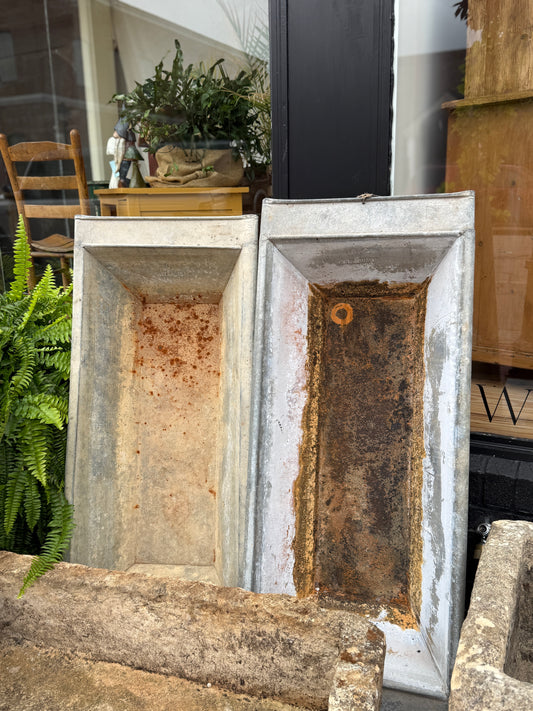 Antique Eoropean Zinc Troth