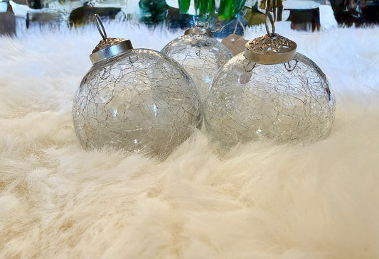 Artrisan Glass Christmas Ornaments