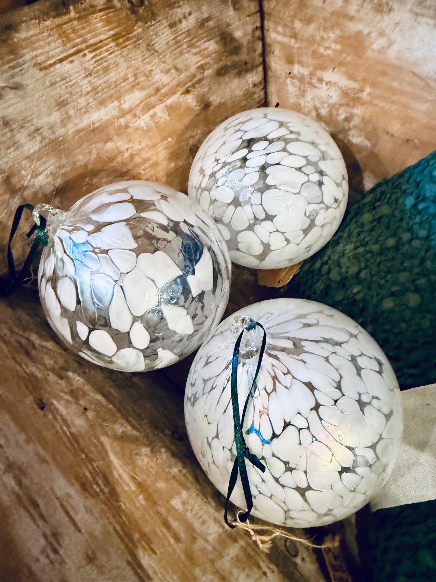 Handblown Artisan Glass Ornament