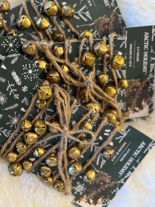 Brass Bell Garland