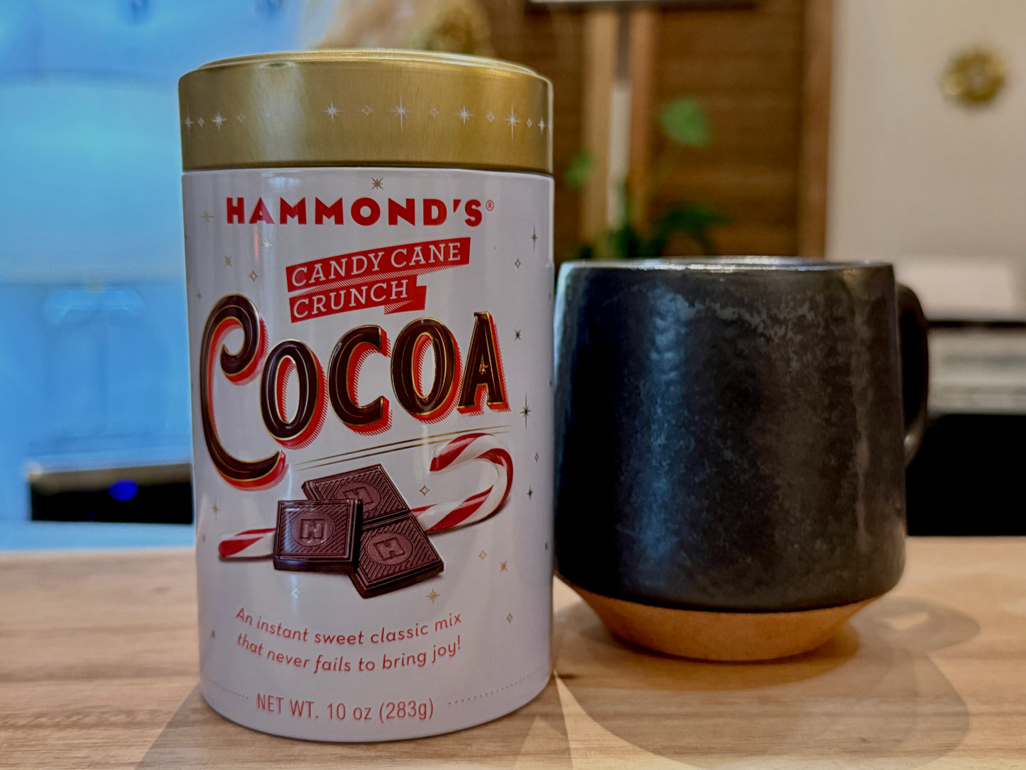 All-Natural Cocoa Mix - Candy Cane Crunch - 10 oz Tin