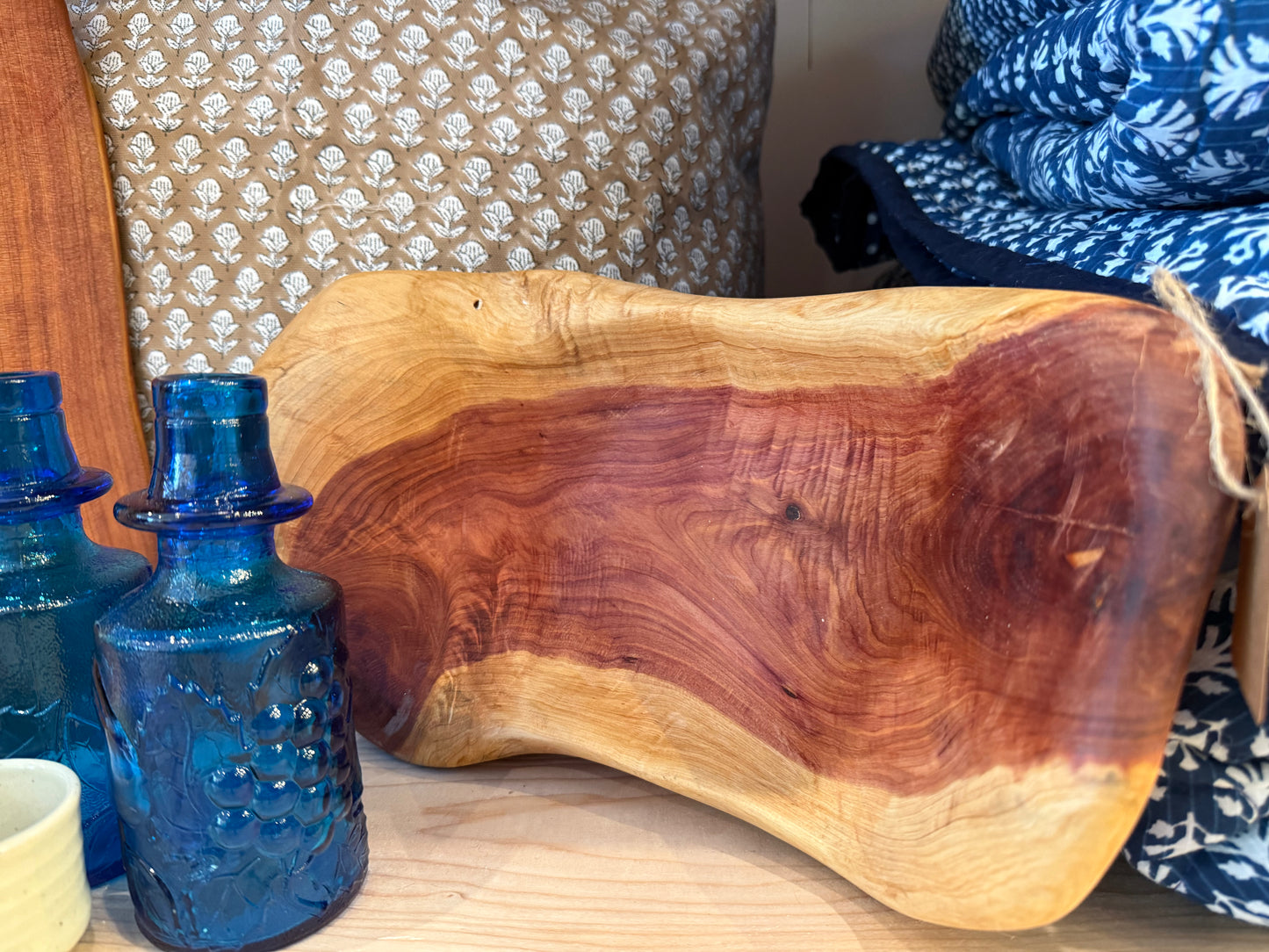 K's Cedar Creation Medium Cedar Carved Bowl