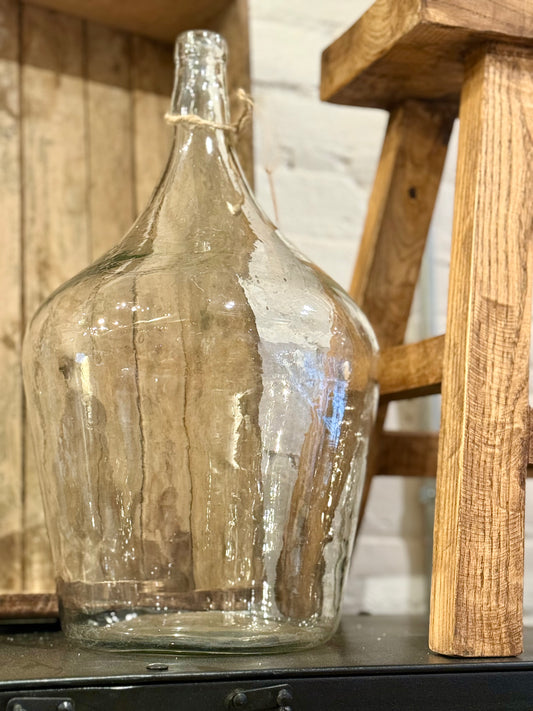 Antique Glass Bottle 18"