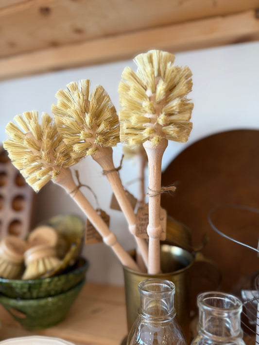 Long stem bottle brush