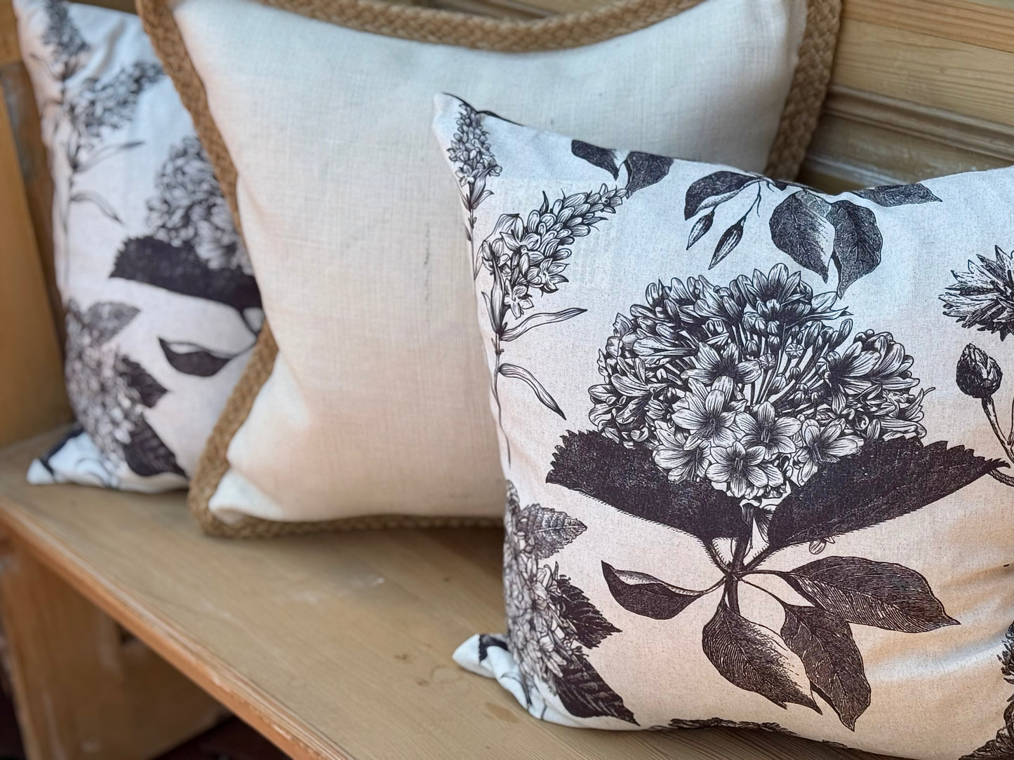 Floral Print Pillows