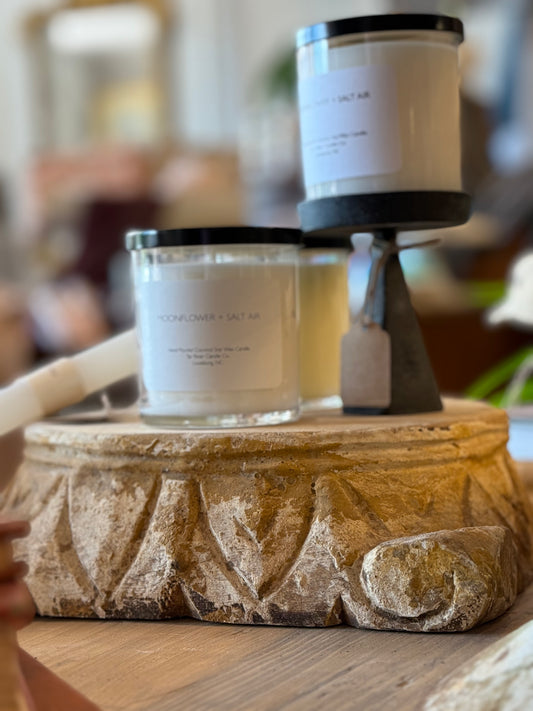 Carved Pillar Base