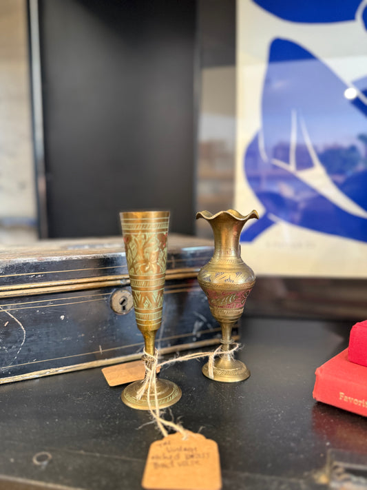 Vintage Candlestick Vessel