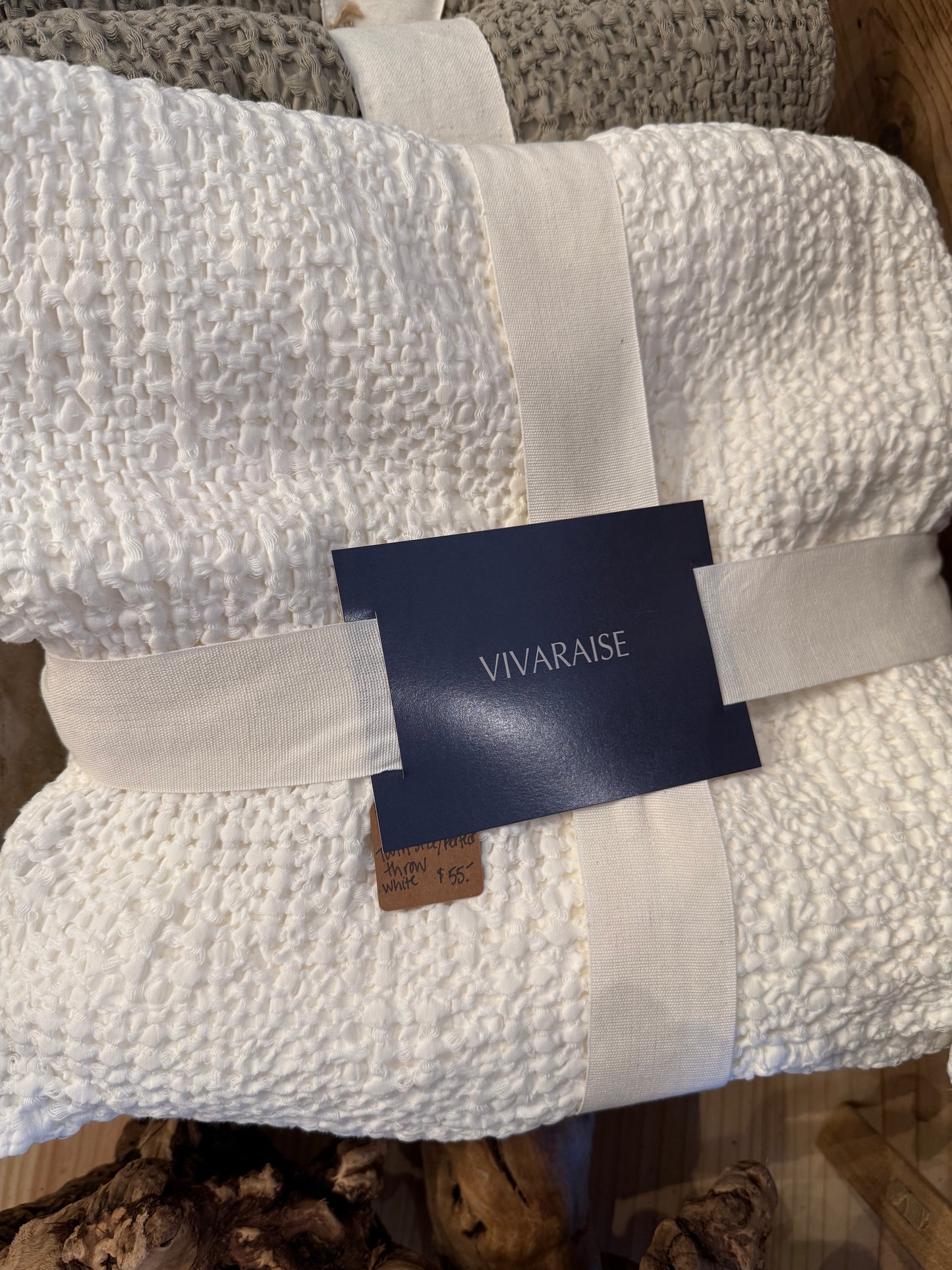 French Cotton Stonewashed Throw - Twin Sizer 140x200