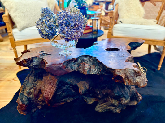 Burl Coffee Table