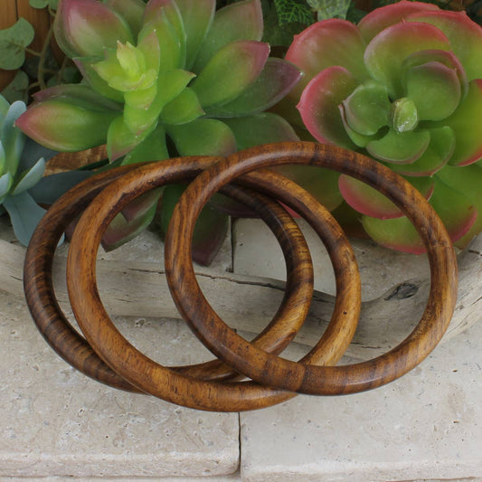 Natural Basics Wood Bangle Bracelet