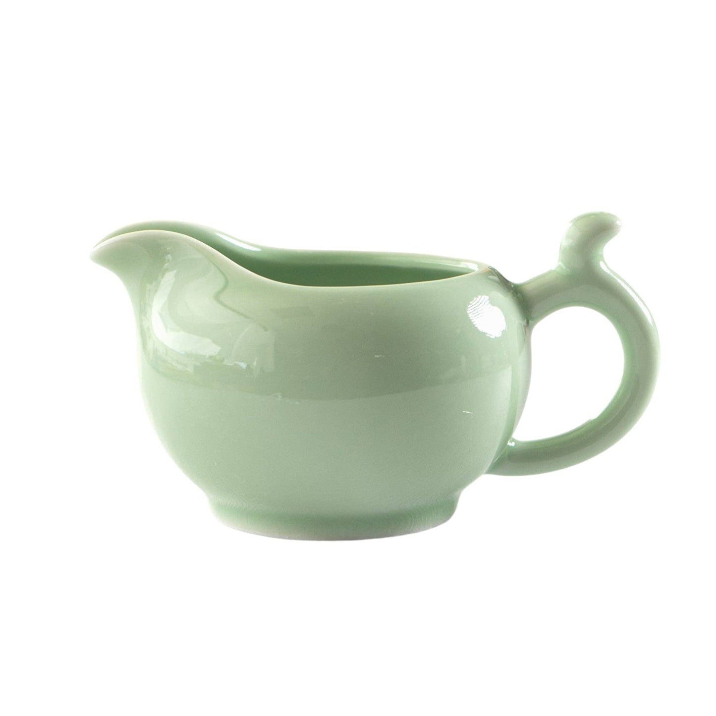 Koi Fish 6 oz Tea Caddy in Celadon Green
