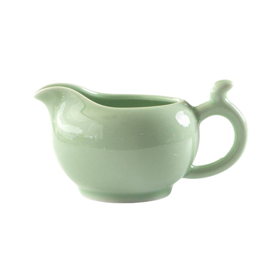 Koi Fish 6 oz Tea Caddy in Celadon Green