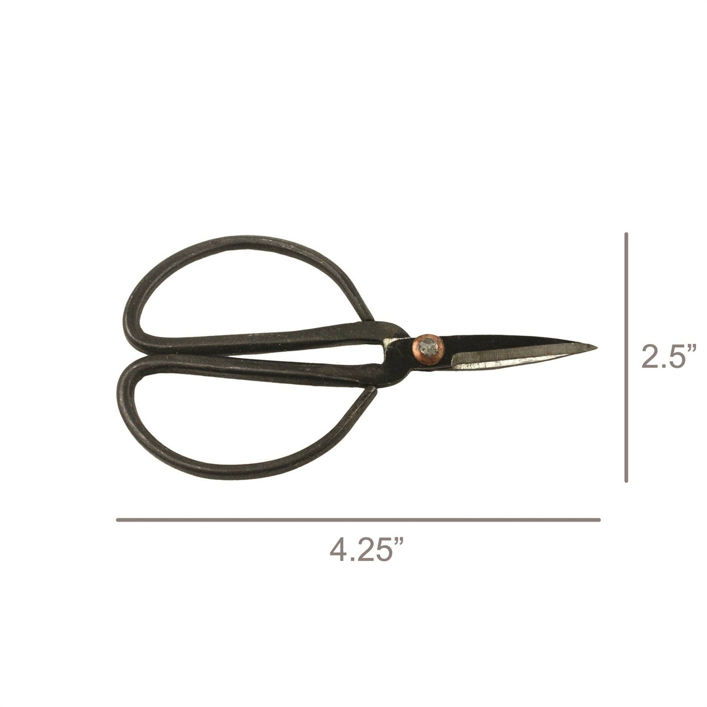 Hand Forged Iron Utility Shears - Small, Natural
