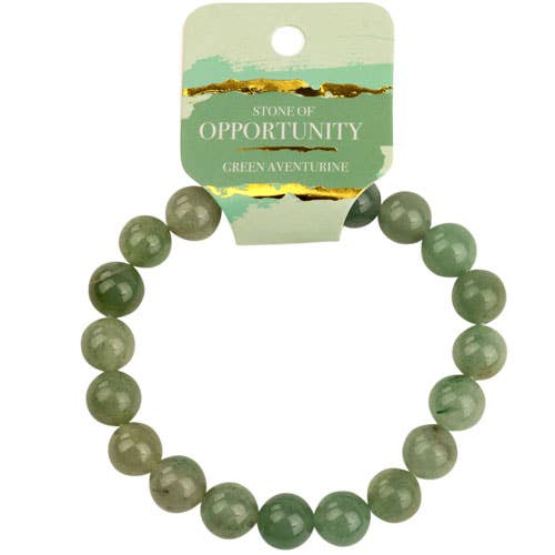 10 MM ENERGY BEAD MEN'S BRACELETS: MOSS AGATE