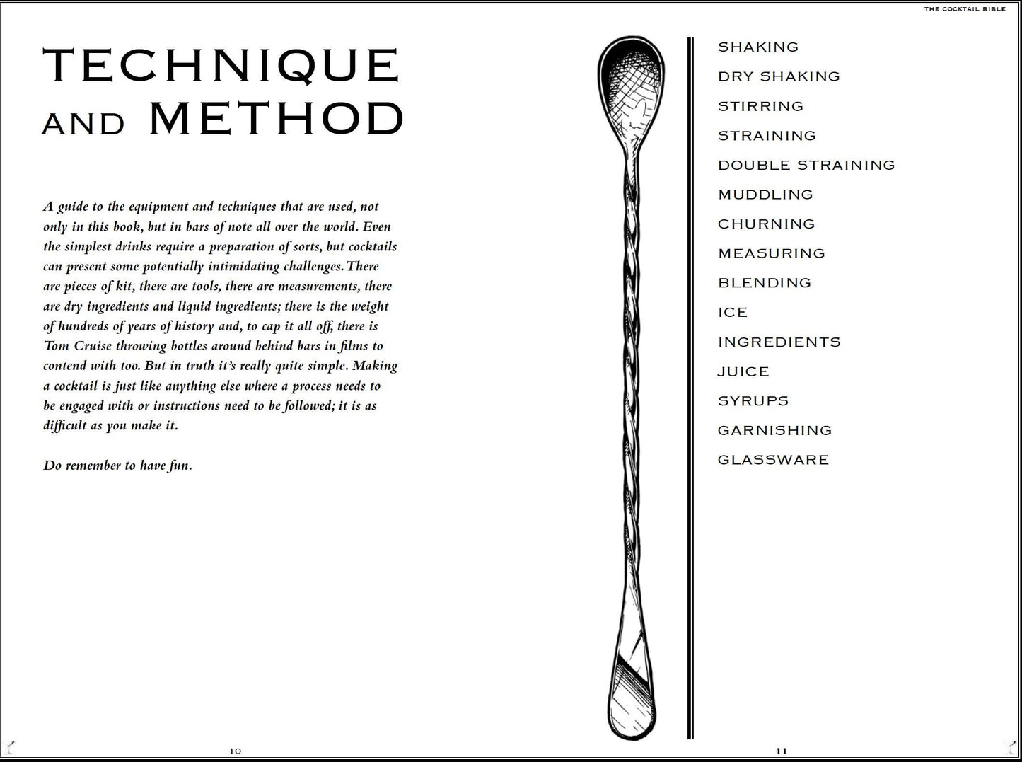 The Cocktail Bible: Flexi-Bind