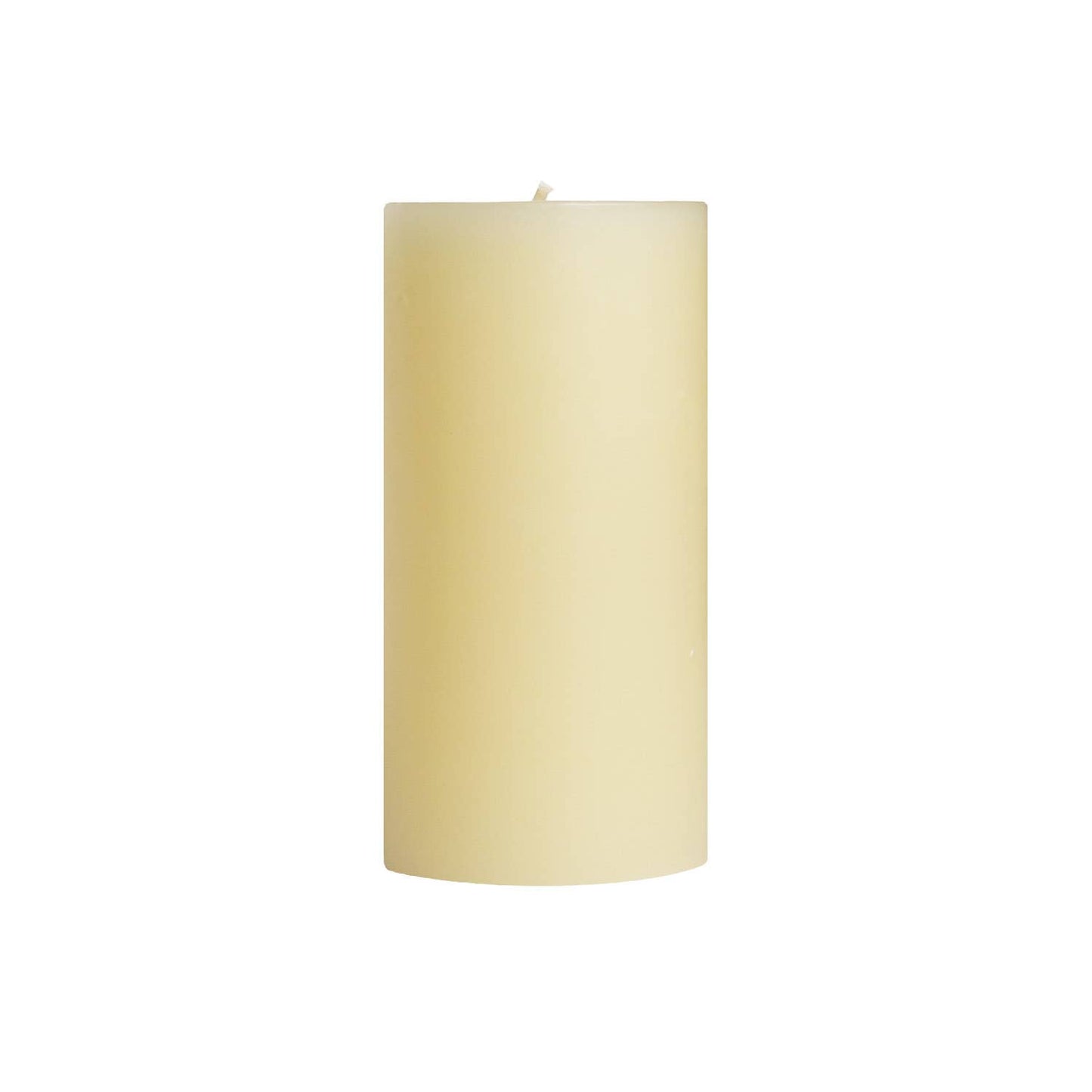 Off White Unscented Pillar Candles - 3x3", 3x6", 3x9" Sizes: 3x6"