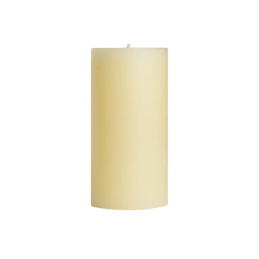 Off White Unscented Pillar Candles - 3x3", 3x6", 3x9" Sizes: 3x6"