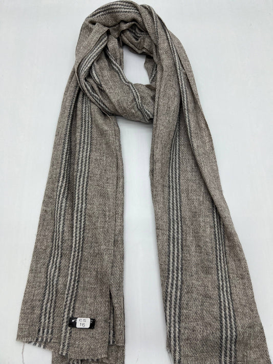 Traditional Stripes Cashmere Scarf