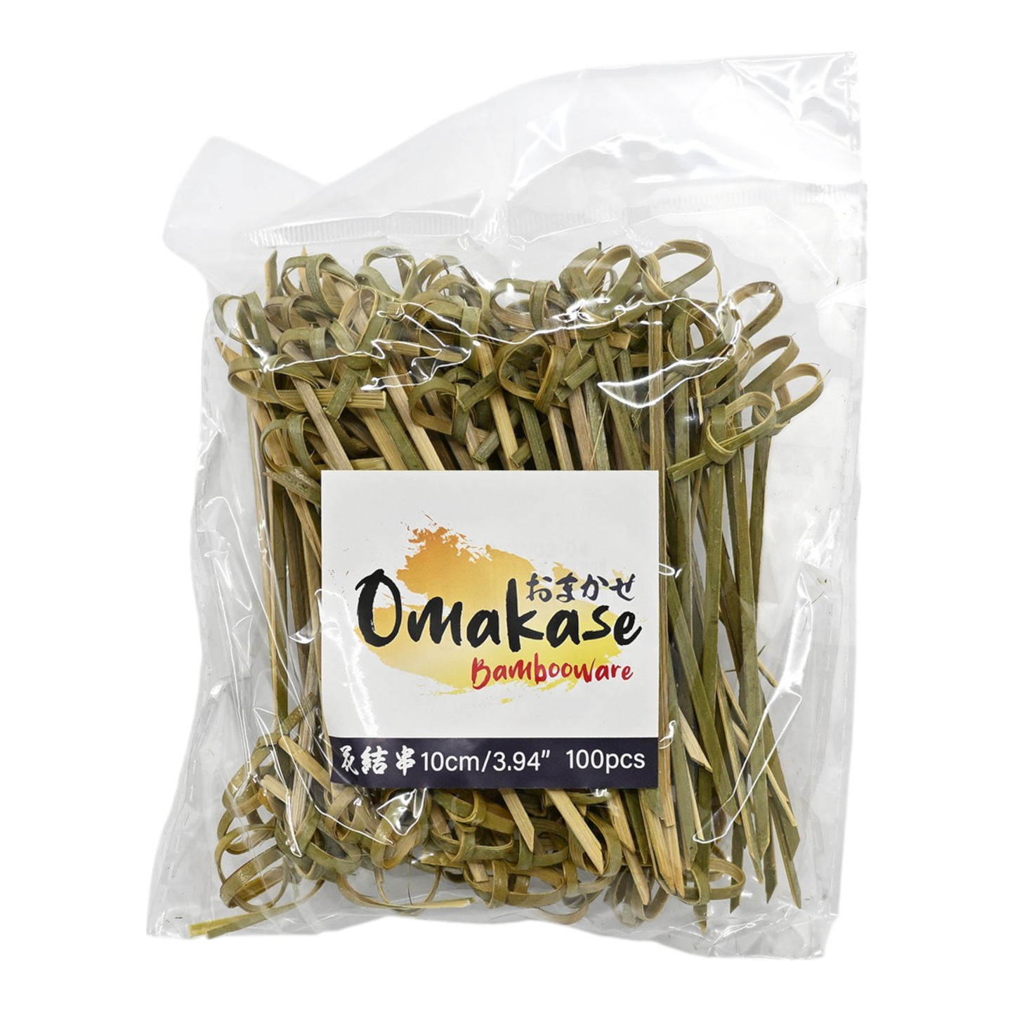 Bamboo Loop Knot Skewers 100pc