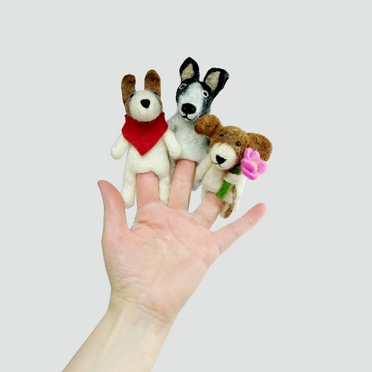 Finger Puppets - Sensory Play - Dogs - Assorted