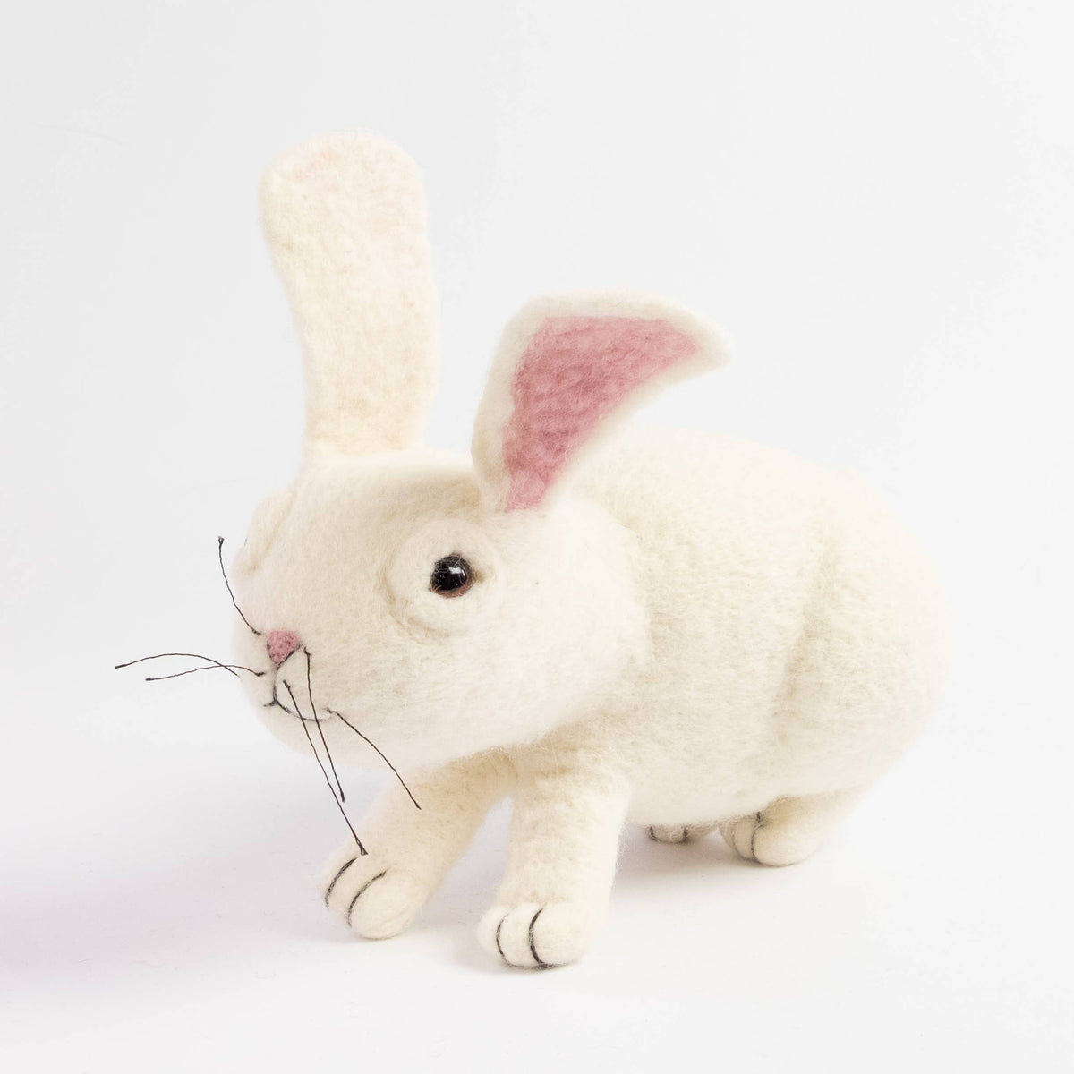 Toys - Bunny Rabbit - White - Small and Large: M
