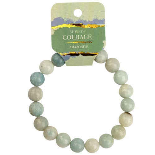 10 MM ENERGY BEAD MEN'S BRACELETS: LABRADORITE