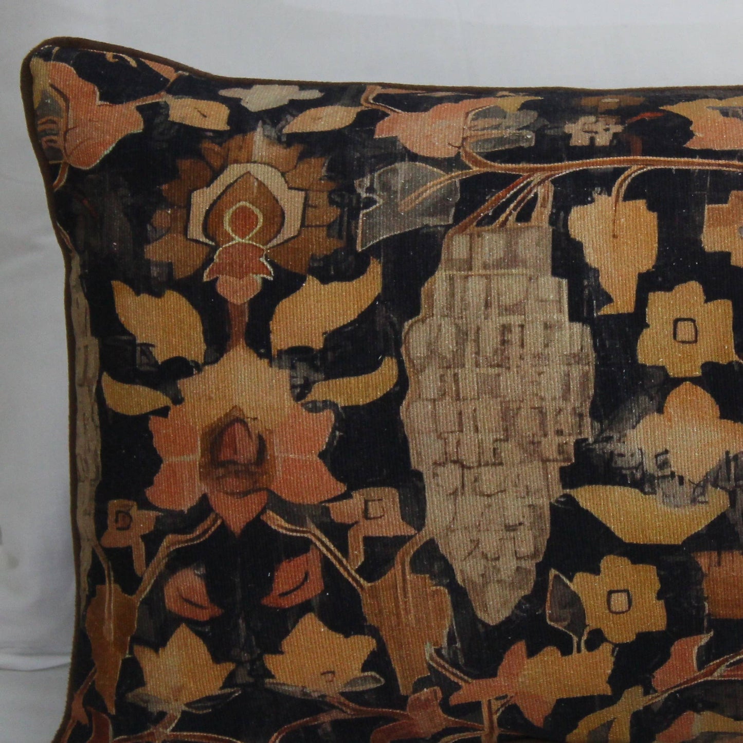 Cotton Lumbar Pillow Cover for Thanksgiving and Christmas