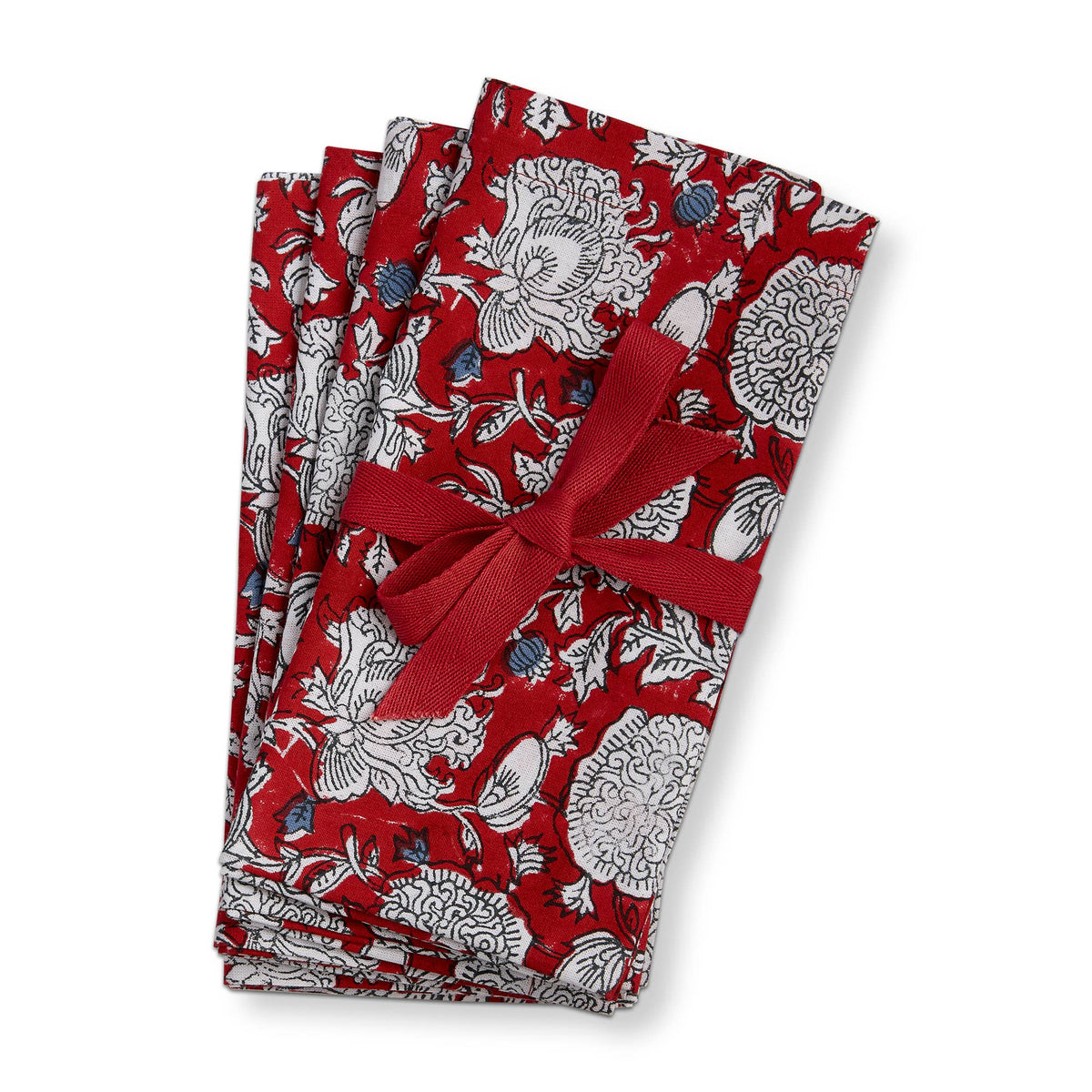 Multicolor Cotton Napkins / Set of 4