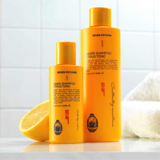 Seven Potions Beard Shampoo: Citrus Tonic / 3.4 oz