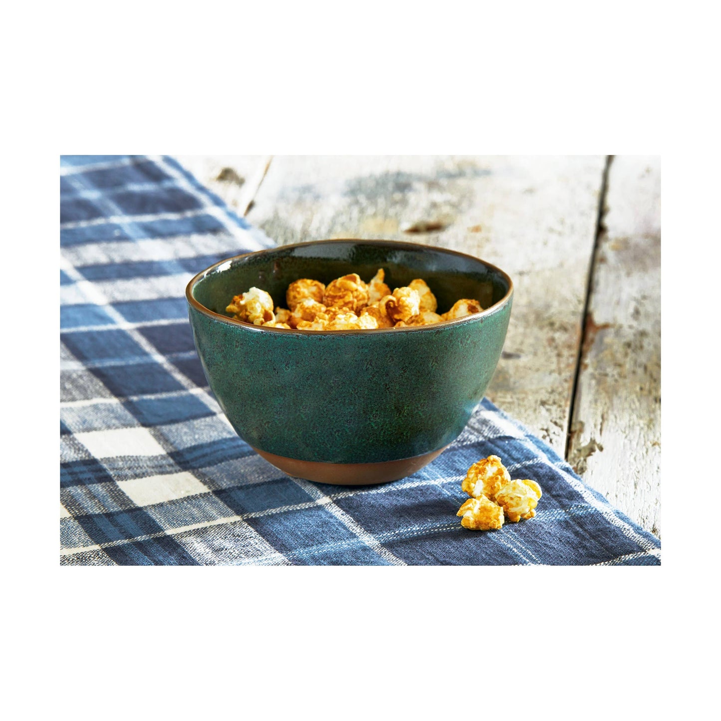 Forest Green Matte Glaze Bowl