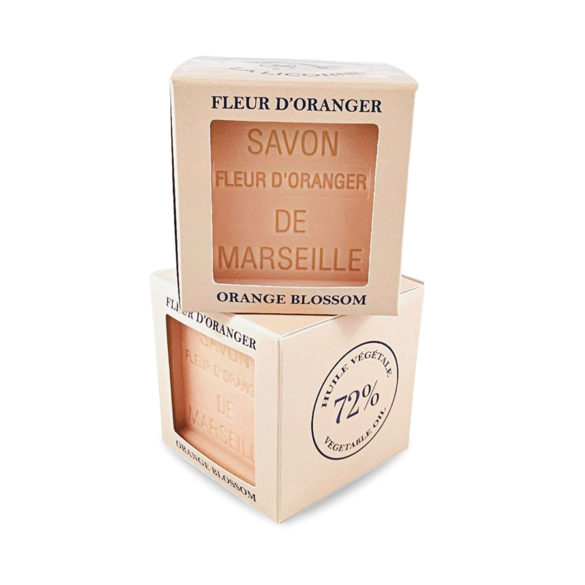Perfumed Marseille soap block - 300g - Blue Lavender