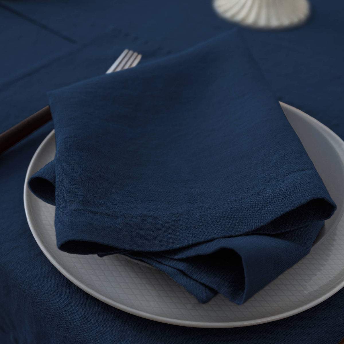 100% Linen Napkins  - 20'' x 20'' - Navy