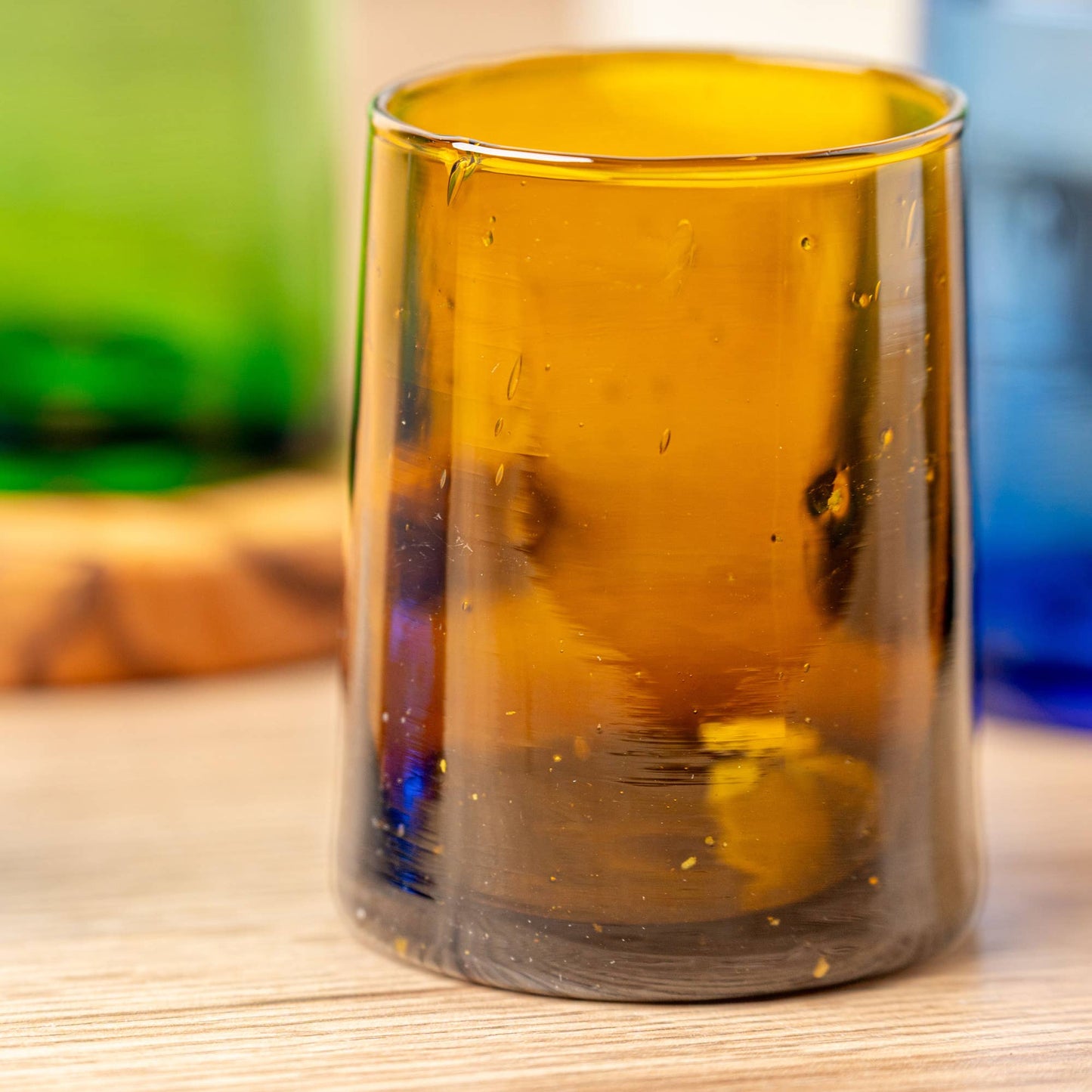 Moroccan Cone Glassware Small - Amber