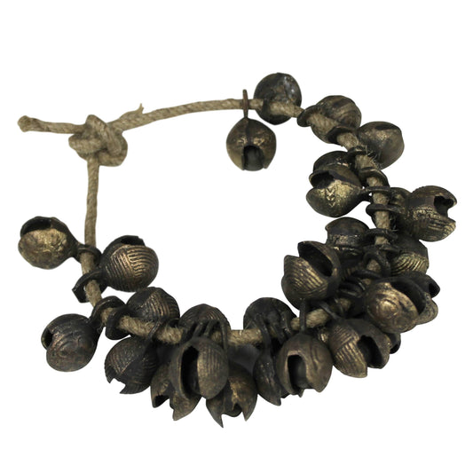 Bunch of 30 Brass Bells.  Individual Bell: 0.5x1