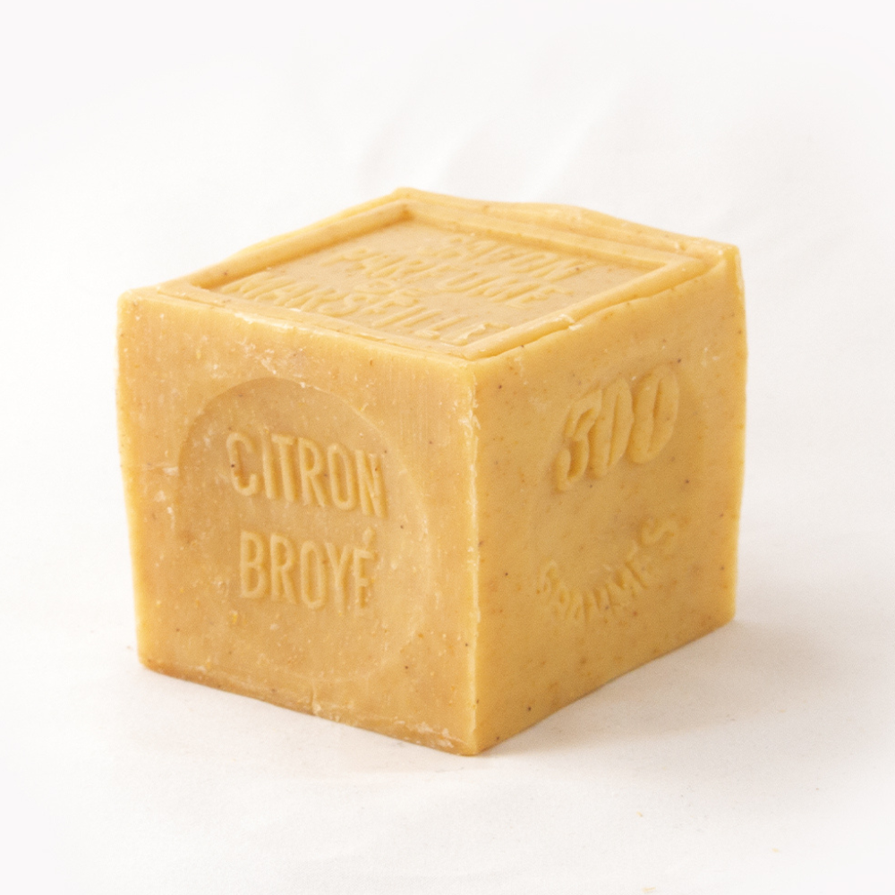 Marseille soap block - 150g  Raspberry