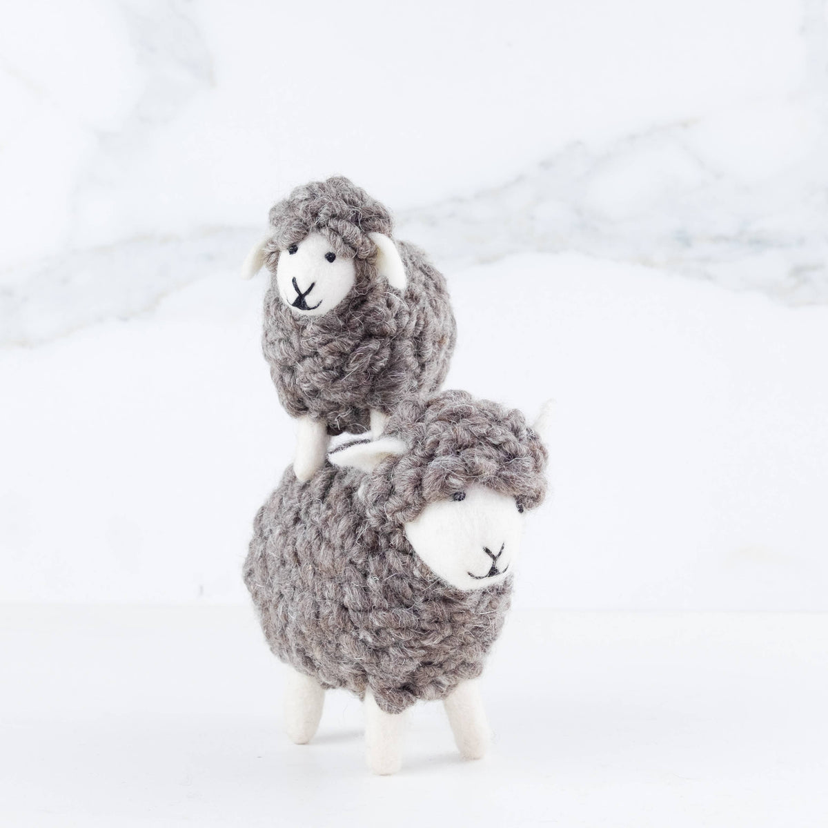 Toys - Sheep - Wooly Brown - Small or Large: Large