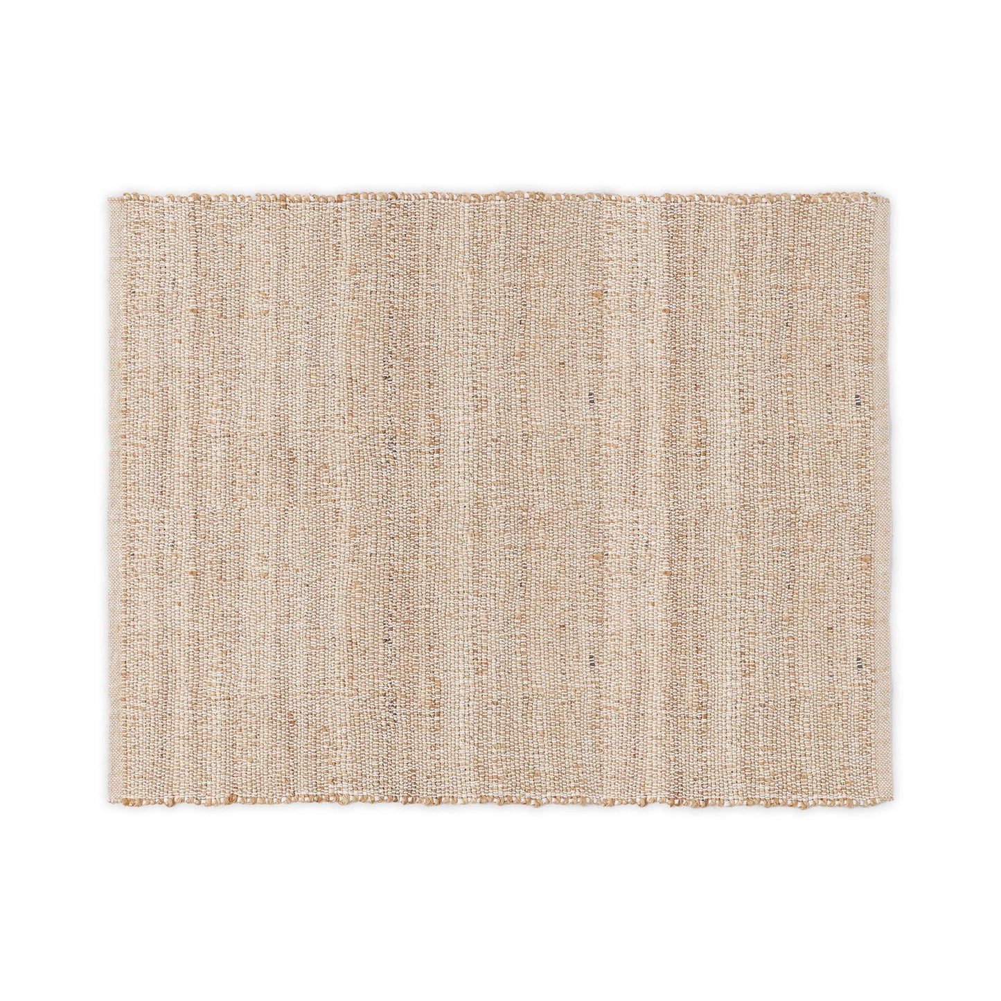 · REDEARTH · Jute Cotton Area Rug - 8'x10' Rectangular Rug, Sustainable Handwoven, Non-Shedding, Soft & Durable – Reversible, Neutral Tones for Home Décor in Living Room, Dining Room, Bedroom
