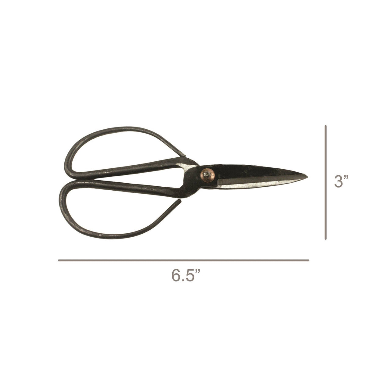 Forged Iron Utility Shears - Med - Natural
