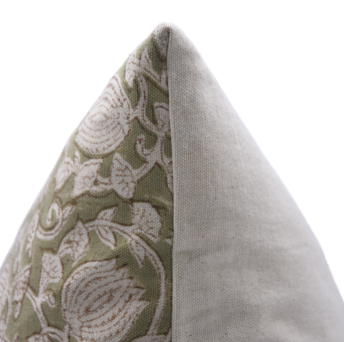 Royal Block Printed Duck Canvas Pillow - 6 kamal 20x20 Inch